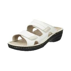 Rohde Damen, Frauen, Pantoletten, Slipper,Wechselfußbett,Backless Slipper,Gartenschuhe,Sommerschuhe,sommerclogs,Hauschuhe,Weiss,42 EU / 8 UK von Rohde