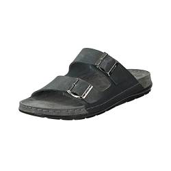 Rohde Herren, Männer, Klassische Sandalen, Sandalen,verbandschuhe,therapieschuhe,Klett-Hausschuhe,ANTHRAZIT,44 EU / 9.5 UK von Rohde