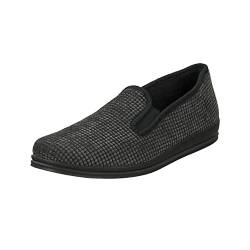 Rohde Herren, Männer, Pantoffeln, Hausschuhe,Home-Slipper,House-Slipper,patschen,schlapfen,Indoor,daheim,zuhause,Slides,Graphit,43 EU / 9 UK von Rohde