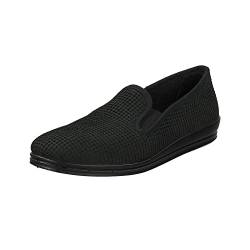 Rohde Herren, Männer, Pantoffeln, Hausschuhe,Slides,Slip-ons,Backless Slipper,Mules,Gartenschuhe,Puschen,Pantoletten,SCHWARZ,44 EU / 9.5 UK von Rohde