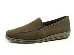 Rohde Lillestrom 2609-72 Schuhe Herren Hausschuhe Schurwolle, Größe:47 EU, Farbe:Braun von Rohde