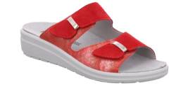 Rohde Rivella 5732 Damen Clogs Pantoletten Hausschuhe Sandale Sandalette, Farbe:Rot (Kiss), Größe:EUR 36 von Rohde