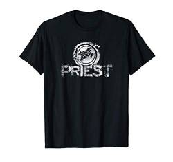Wow Priest Gamer T-Shirt von Rollenspieler