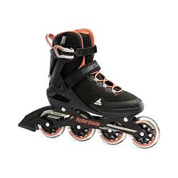 Rollerblade Damen Sirio 84, Nero/Corallo Schmal, XX-Small EU von Rollerblade