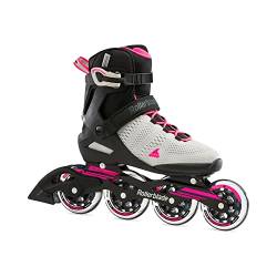 Rollerblade Damen Sirio 90 Inline-Skate, Grigio Chiaro/Rosa, 38.5 EU von Rollerblade