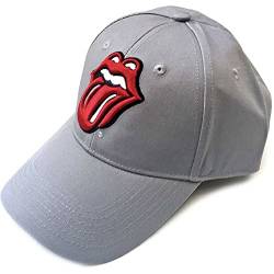 Rolling Stones Baseballcap # 3 Classic Tongue GRAU von Rolling Stones