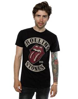 Rolling Stones Herren Tour 78 Mens Blk TS T-Shirt, Schwarz, Medium von Rolling Stones