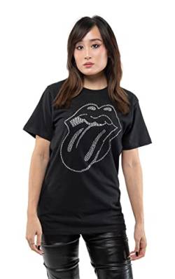 Rolling Stones The T Shirt Tongue Diamante Band Logo Nue offiziell Unisex L von Rolling Stones