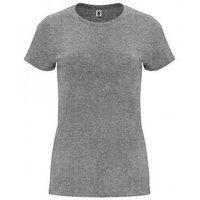 Roly Rundhalsshirt Damen Capri T-Shirt, Tailliert und eng anliegend geschnitten von Roly