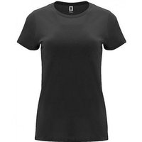 Roly Rundhalsshirt Damen Capri T-Shirt, Tailliert und eng anliegend geschnitten von Roly