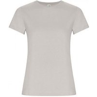 Roly Rundhalsshirt Golden Organic Woman T-Shirt - 2-lagiger Rundhalskragen von Roly