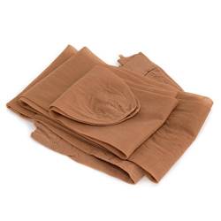 Romartex klassische 20 DEN Elasthan Feinstrumpfhose in 14 Top Farben, S, Dunkelbeige von Romartex