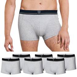 Romberg Herren Boxershorts, 6er Pack (Grau mit Label, L) von Romberg