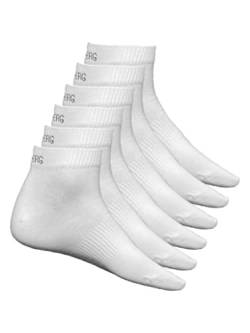 Romberg Unisex Ankle Socks, 6er Pack (weiß, 39-42) von Romberg