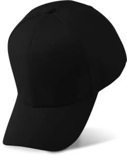 Romens Ltd Kinder Jungen Mädchent Baseball Kappe Mütze Mehrfarbig Sonnenschutz Hut (Black) von Romens Ltd