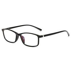 Rongchy Kurzsichtige Brille Gutes Preis-Leistungs-Verhältnis Stilvolle Distanzbrillen Männer und Frauen Kurzsichtige Myopiebrillen Schwarz -1.00 Stärke ** Dies sind keine Lesebrillen ** von Rongchy