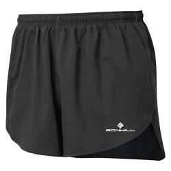 Ronhill Herren Core Racer Shorts, Schwarz/Weiß, L von Ronhill