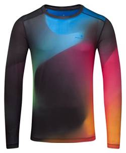 Ronhill Herren Tech L/S Velocity Tee T-Shirt, Chameleon, L von Ronhill