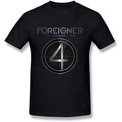 Foreigner The Best of Foreigner 4 T-Shirt Unisex Black Mens Tees M von Roosty