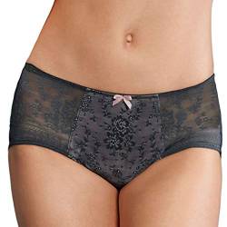 Rosa Faia Damen Fleur Taillenslip Taillenslip,,per pack Grau (anthrazit 408),46 (Herstellergröße:46) von Rosa Faia