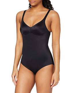 Rosa Faia Damen Nahtloser Formender Body Twin Soft-Body, Einfarbig, Gr. 100B, Schwarz (schwarz 001) von Rosa Faia