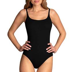 Rosa Faia Damen perfect black suit Badeanzug,,per pack Schwarz (schwarz 001),38 (Herstellergröße:F) von Rosa Faia