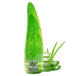 Aloe Vera Gel 98%, Natürliches Aloe Vera Gesicht Gel für Feuchtigkeitsspendend und Sonnenschutz, Feuchtigkeitscreme für Gesicht, Körper, Sonnenbrand - 125ml von Rosarden