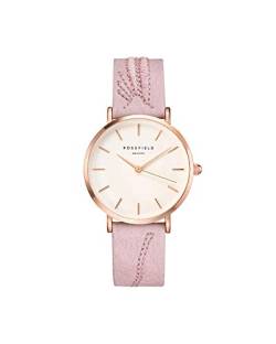 Rosefield Damen Analog Quarz Uhr mit Leder Armband CIBLR-E91 von Rosefield