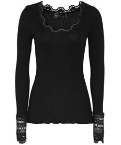 Rosemunde Longsleeve - schwarz von Rosemunde