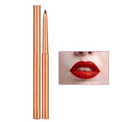 Double-End-Lipliner, Langlebiger Lipliner Stain Lipliners Bleistift, Feuchtigkeitsspendende, einziehbare Lippenstifte mit integriertem Spitzer, Lipliner-Fleck für Schwester, Mutter, Rosixehird von Rosixehird