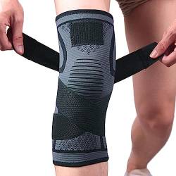 Fußball-Knieschützer | Kniebandage-Kompressionsmanschette | Knieschutzausrüstung für Laufen, Volleyball, Badminton, Fußball, Basketball, Bergsteigen Rosixehird von Rosixehird