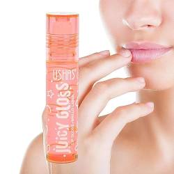 Lippenglanzöl - Feuchtigkeitsspendendes, glasierendes Lippengel,Feuchtigkeitsspendendes Lipgloss-Öl für aufpolsternde, langanhaltend leuchtende Öl-Lippenpflege-Tools Rosixehird von Rosixehird