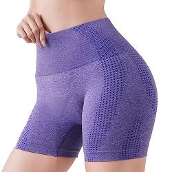 Rosixehird Formende Yoga-Shorts - Bequeme Bauchkontroll-Shorts - Nahtlose, elastische, multifunktionale Ionen-Shaping-Shorts, Anti-Scheuer-Shorts für Mädchen und Frauen von Rosixehird