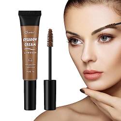 Wimperntusche zum Färben der Augenbrauen, 10g verdichtende Augenbrauen-Mascara-Augenbrauencreme, Instant Eyebrow Styler Langanhaltendes Pomade-Make-up, schweißfeste Augenbrauenformungscreme Rosixehird von Rosixehird