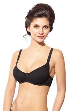 Rosme Lingerie Ungepolsterter Still-BH aus Baumwolle für Damen, Kollektion Mamacita, Größe 75C von Rosme