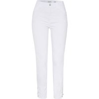 Rosner Jeanshose, Five-Pocket, 7/8-Länge, für Damen, weiß, 36/28 von Rosner