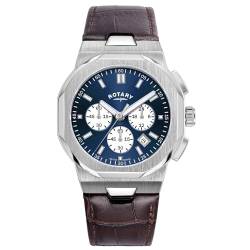 Rotary Regent Chrono Men's Blue Watch GS05450/05 von Rotary