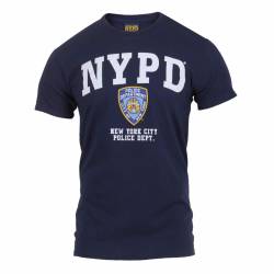 Offiziell Lizenziertes NYPD Emblem T-Shirt L von Rothco