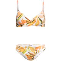 ROXY PRINTED BEACH CLASSICS TIKI WRAP Bikini 2023 bright white subtly - M von Roxy