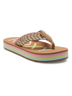 Roxy Chika Hi - Sandals for Girls - Sandalen - Mädchen - 34 - Mehrfarbig. von Roxy