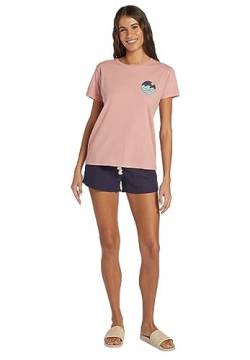 Roxy Damen Boyfriend Crew T-Shirt, Rosette Shore Exc, Mittel von Roxy