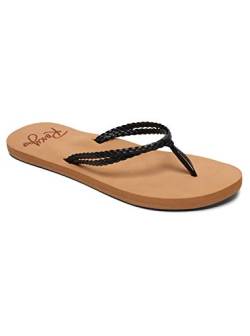 Roxy Damen Costas Sandal Flipflop, Schwarz, 35 EU von Roxy