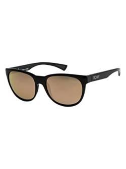 Roxy Damen Gina-Sunglasses for Women Sonnenbrille, Black/ML Copper, One Size von Roxy