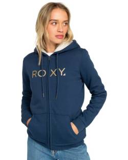 Roxy Damen-Hoodie mit Sherpa-Futter und Reißverschluss von Roxy