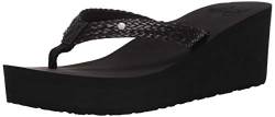 Roxy Damen Mellie Wedge Keilabsatz-Sandale, Schwarz 20, 37 EU von Roxy