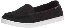 Roxy Damen Minnow Reinschlüpfen Sneaker, New Black, 36 EU von Roxy