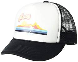 Roxy Damen Retro Paradise Truckin Trucker Hat Hut, Schwarz/Weiß, Einheitsgröße von Roxy