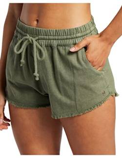 Roxy Damen Scenic Route Lässige Shorts, Deep Lichen Green 233, Groß von Roxy