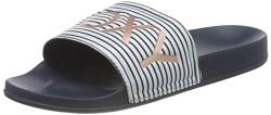 Roxy Damen Slippy for Women Slide Sandal, Blue Indigo, 38 EU von Roxy