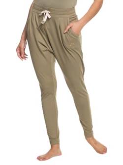 Roxy Jungle Roots 6" - Joggers for Women - Jogginghose - Frauen - M - Beige. von Roxy